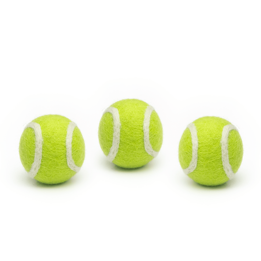 Handcrafted New Zealand Wool Mini Pet Balls, 1.5", 3 Ct.