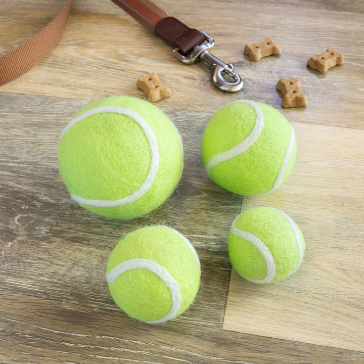 Handcrafted New Zealand Wool Mini Pet Balls, 1.5", 3 Ct.