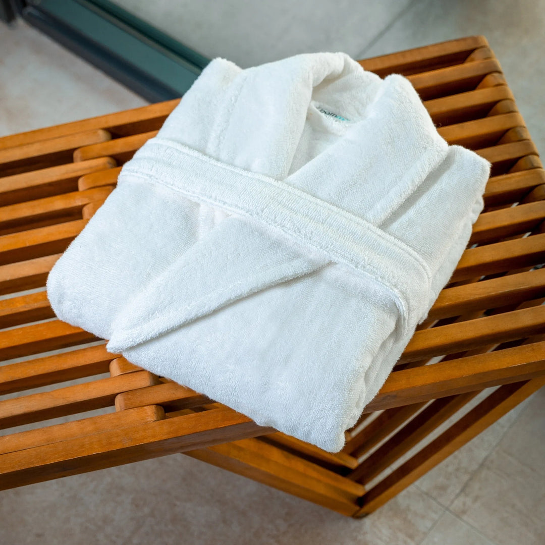 Cotton Robe &amp; Slipper Set