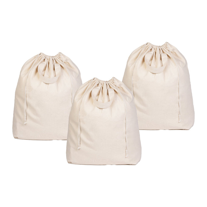 Organic Cotton XL Canvas Laundry Bag, 28" x 18"
