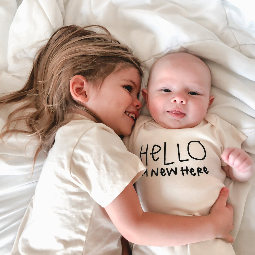 Organic Cotton "Hello I&