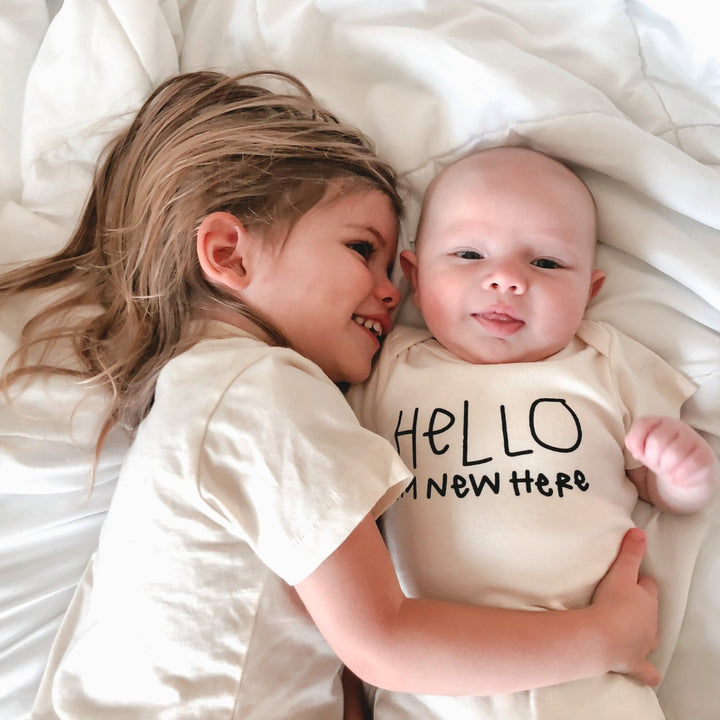 Organic Cotton "Hello I&