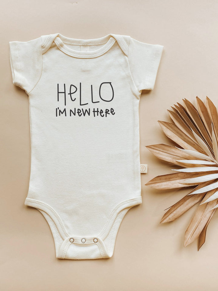 Organic Cotton "Hello I&