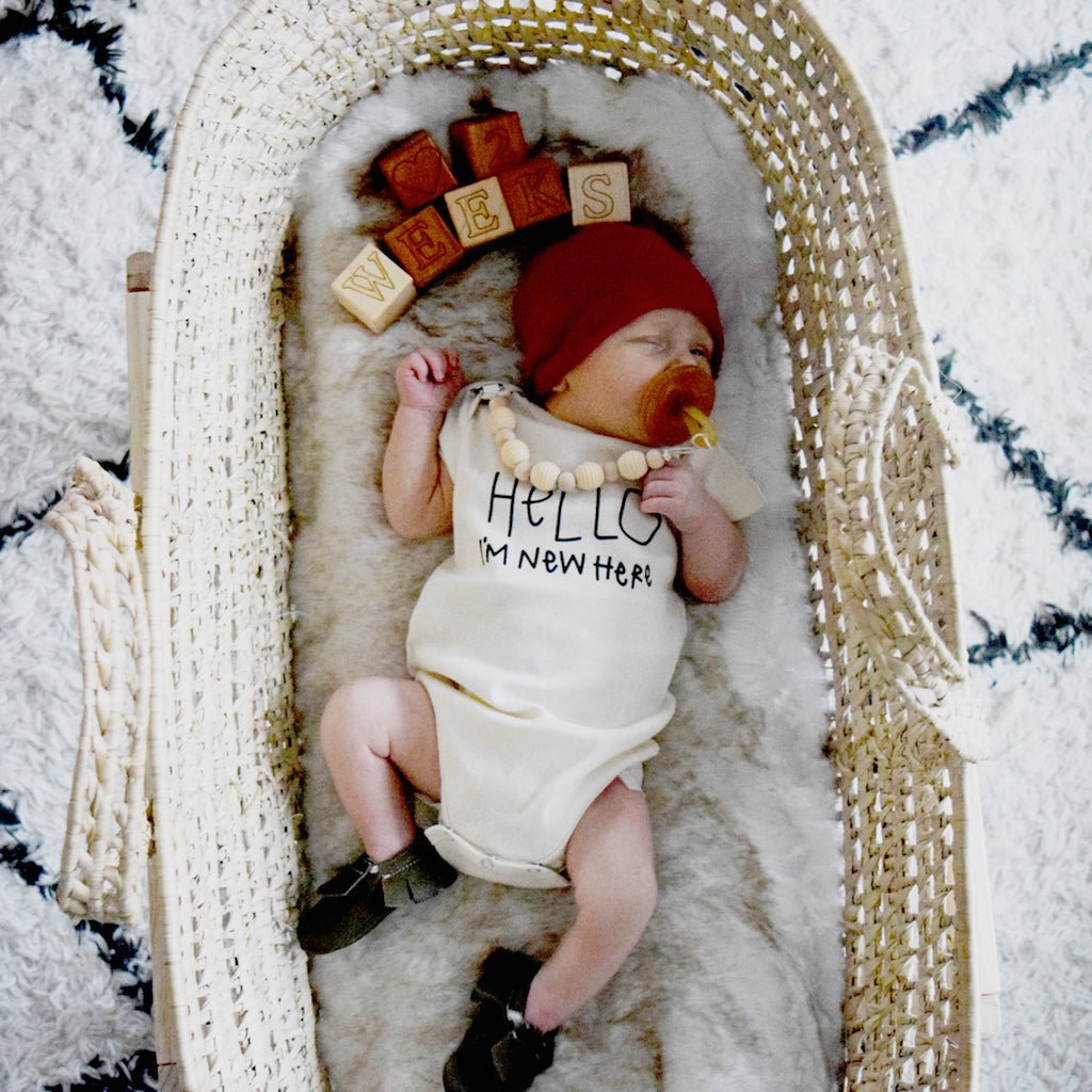 Organic Cotton "Hello I&