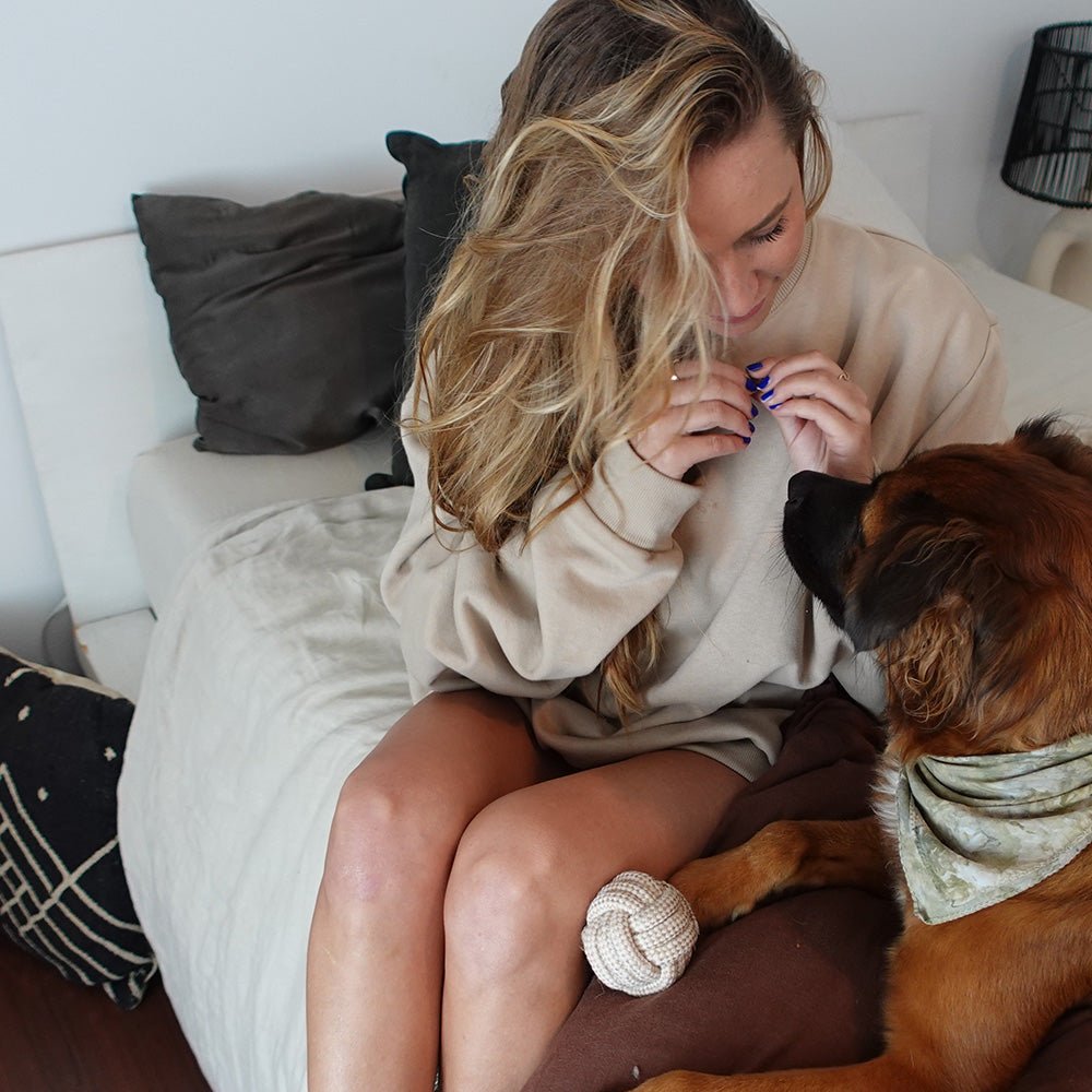 Organic Hemp Rope Ball Pet Toy