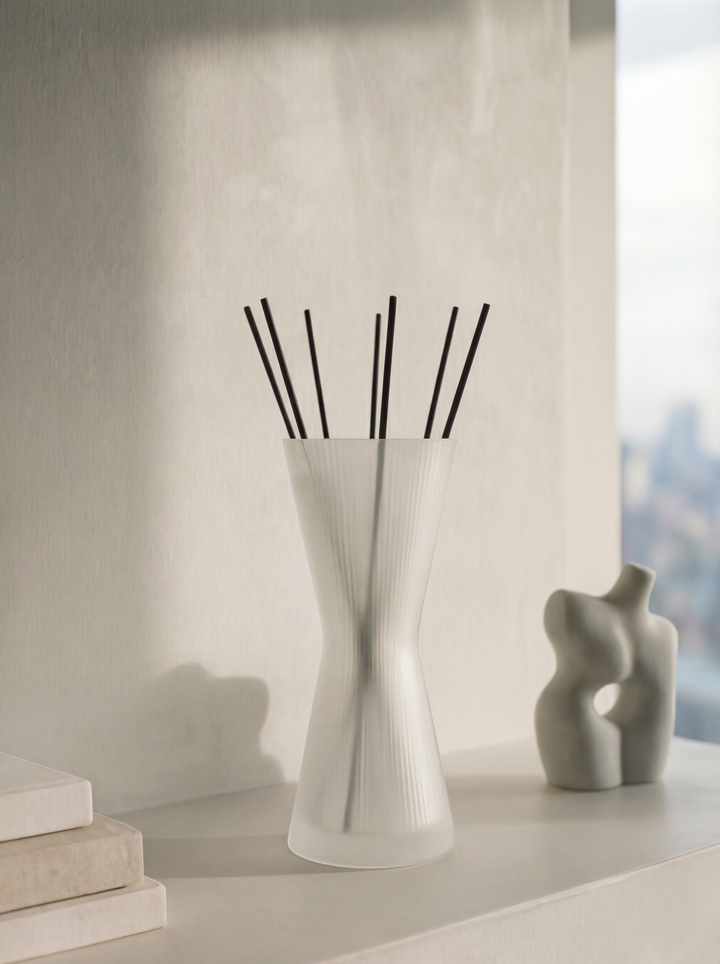 Handcrafted Borosilicate Glass Reed Diffuser, 34 oz.