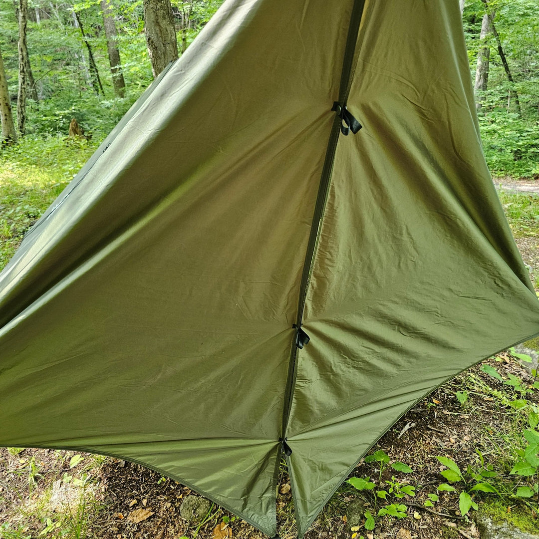 Lightweight Silpoly Hammock Rain Tarp, 12 Ft.