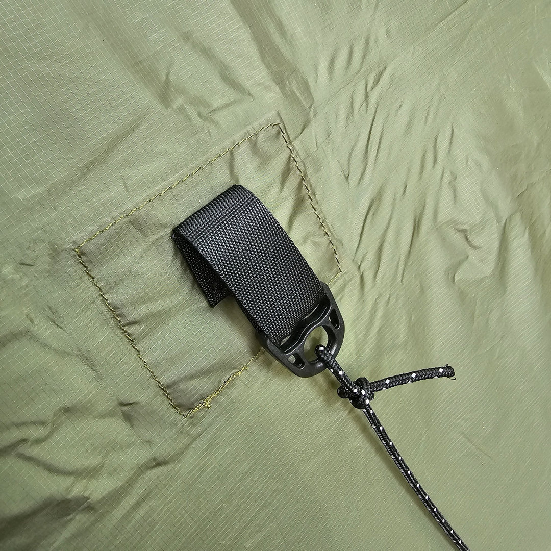 Lightweight Silpoly Hammock Rain Tarp, 12 Ft.