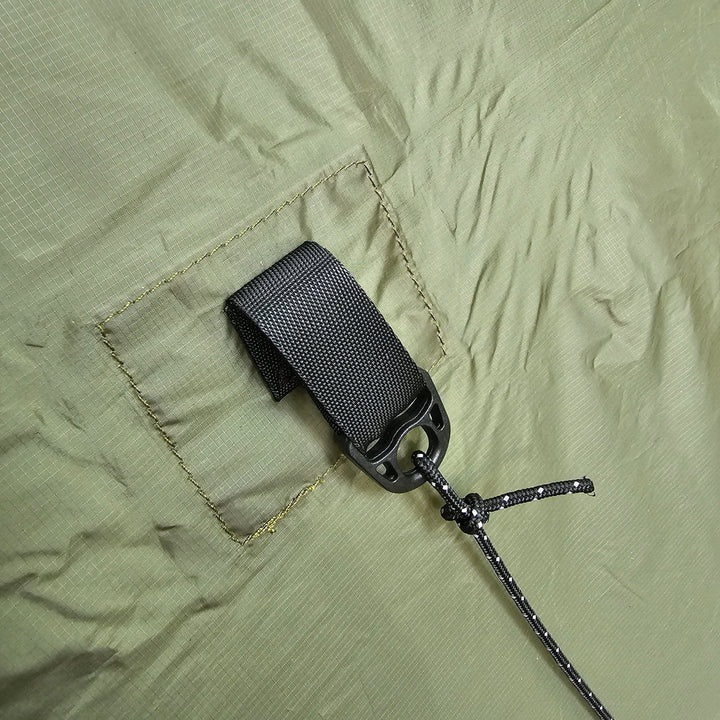 Lightweight Silpoly Hammock Rain Tarp, 12 Ft.