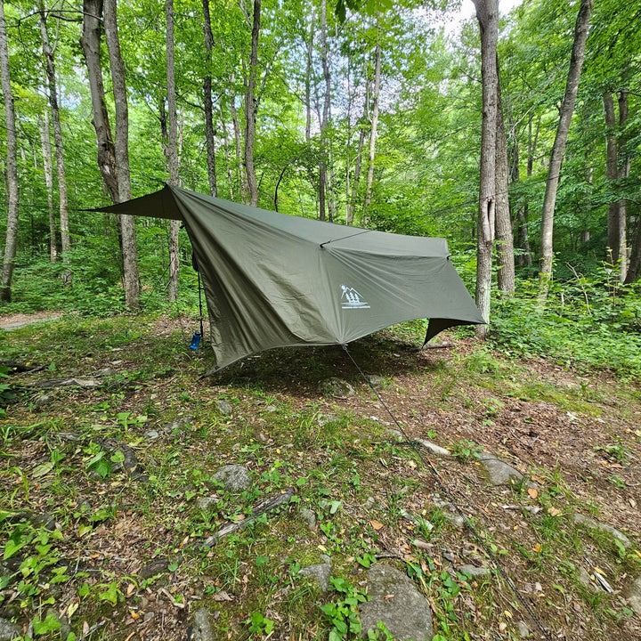 Lightweight Silpoly Hammock Rain Tarp, 12 Ft.