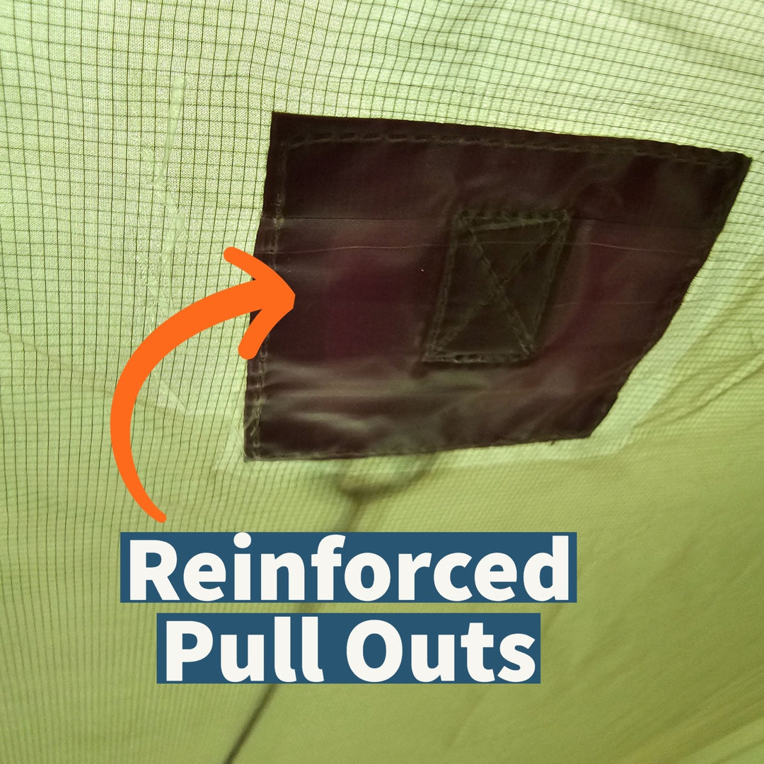 Lightweight Silpoly Hammock Rain Tarp, 12 Ft.