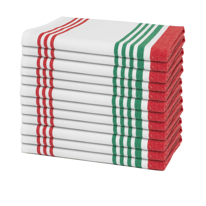 Organic Cotton Striped Table Linens 20"x20", 12 Ct.