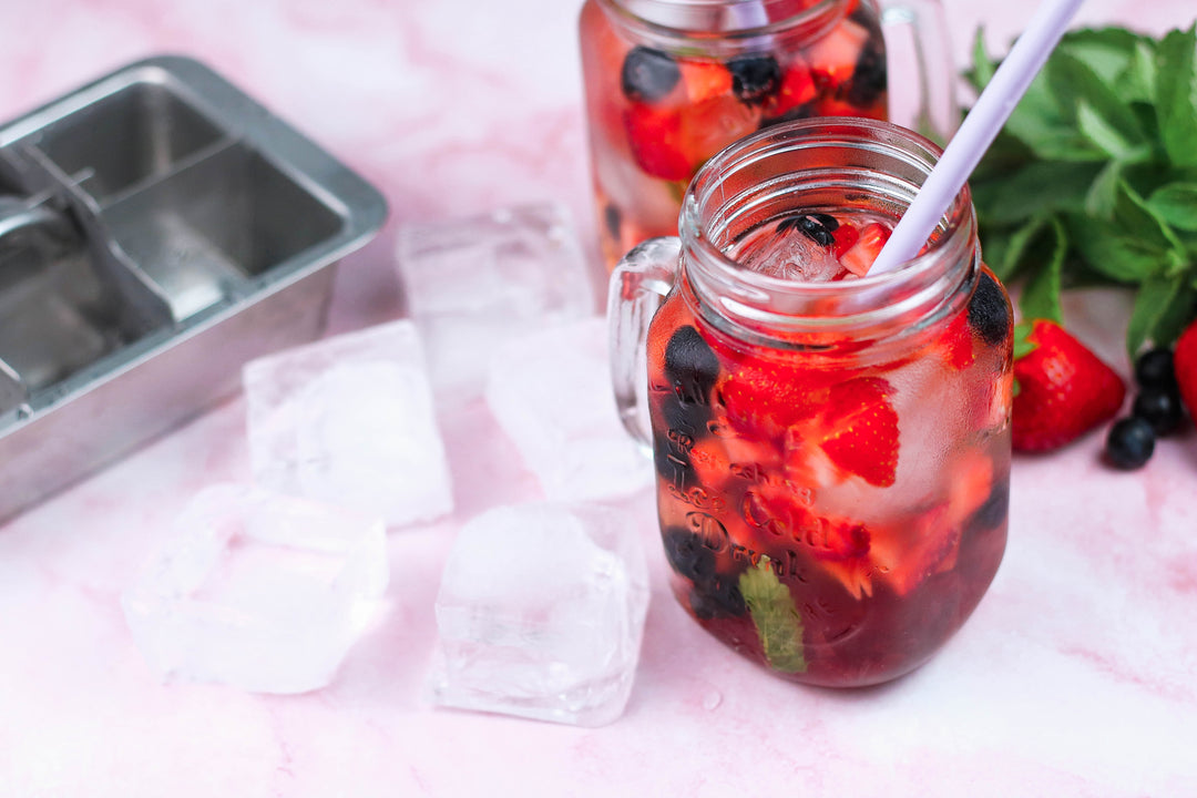 Plastic-Free Steel Easy-Release Ice Cube Trays, 2 Ct.