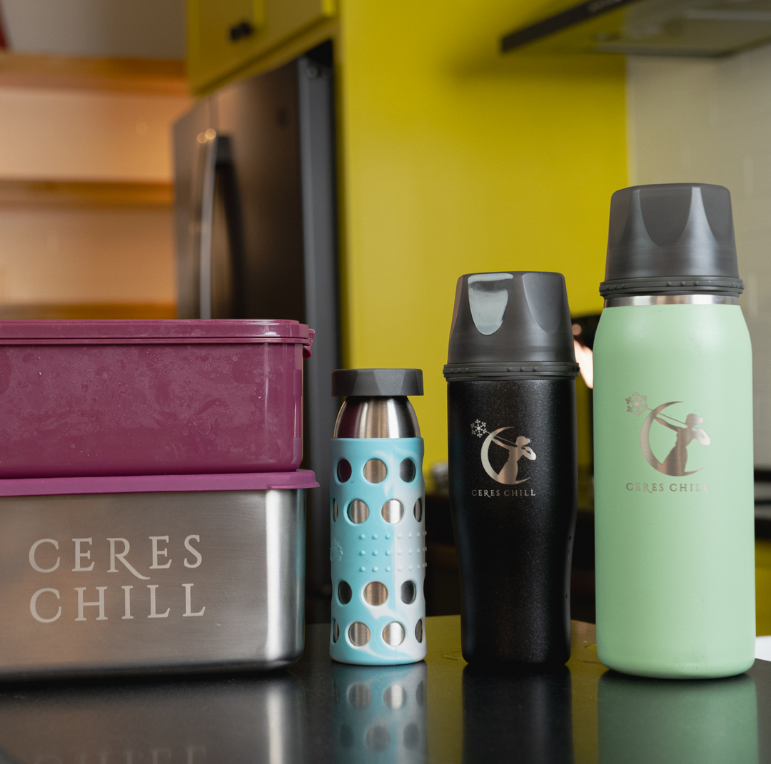 Plastic-Free Mini Breastmilk Chiller, Travel-Ready