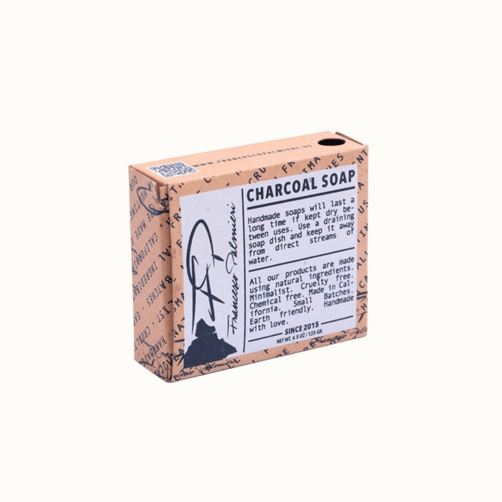 Handcrafted Activated Charcoal Detox Bar Soap, 4 oz.