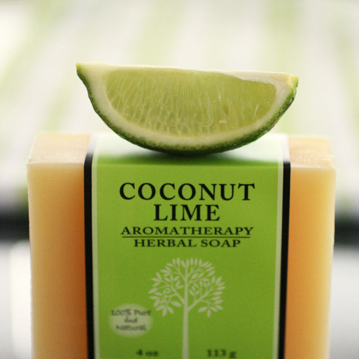 Organic Coconut Lime Creamy Bar Soap