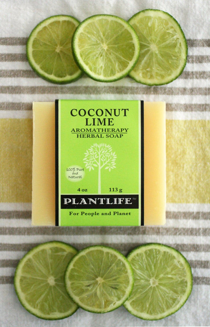 Organic Coconut Lime Creamy Bar Soap
