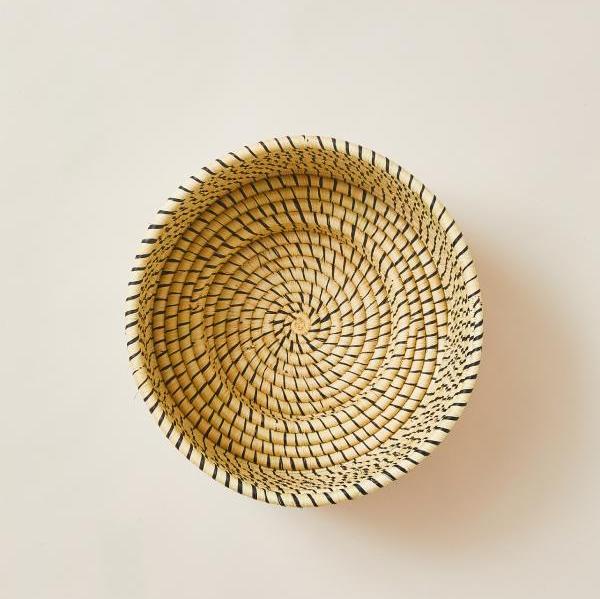 Handcrafted Raffia &amp; Sweetgrass Centerpiece Bowl, 12"