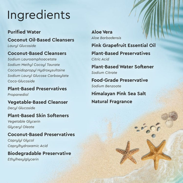 Plant-Based Gel Hand Soap, SLES-Free Body Care