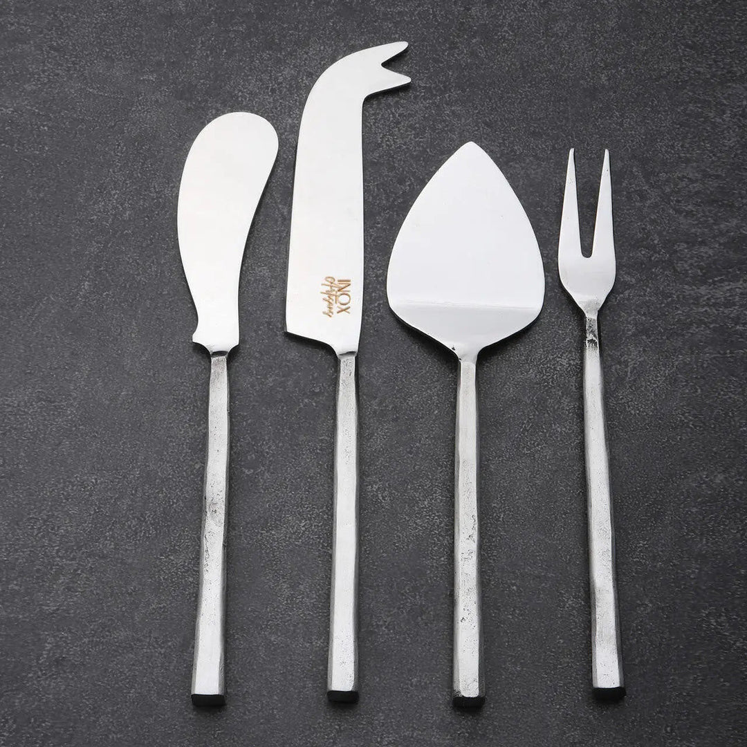 Handcrafted 18/8 Stainless Steel Cheese Serveware, 4 Ct.