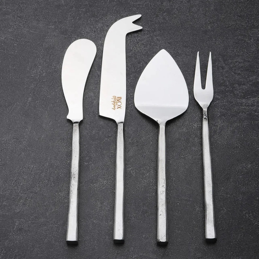 Handcrafted 18/8 Stainless Steel Cheese Serveware, 4 Ct.