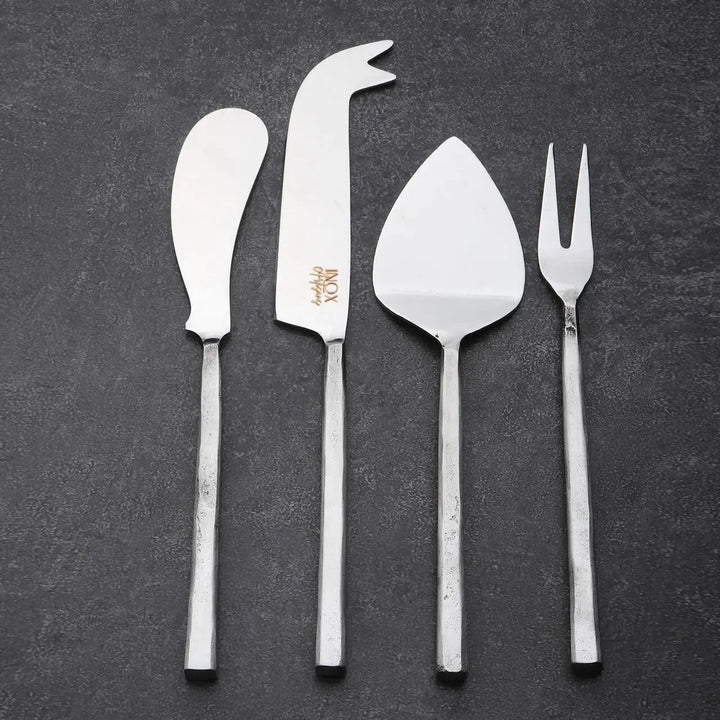 Handcrafted 18/8 Stainless Steel Cheese Serveware, 4 Ct.