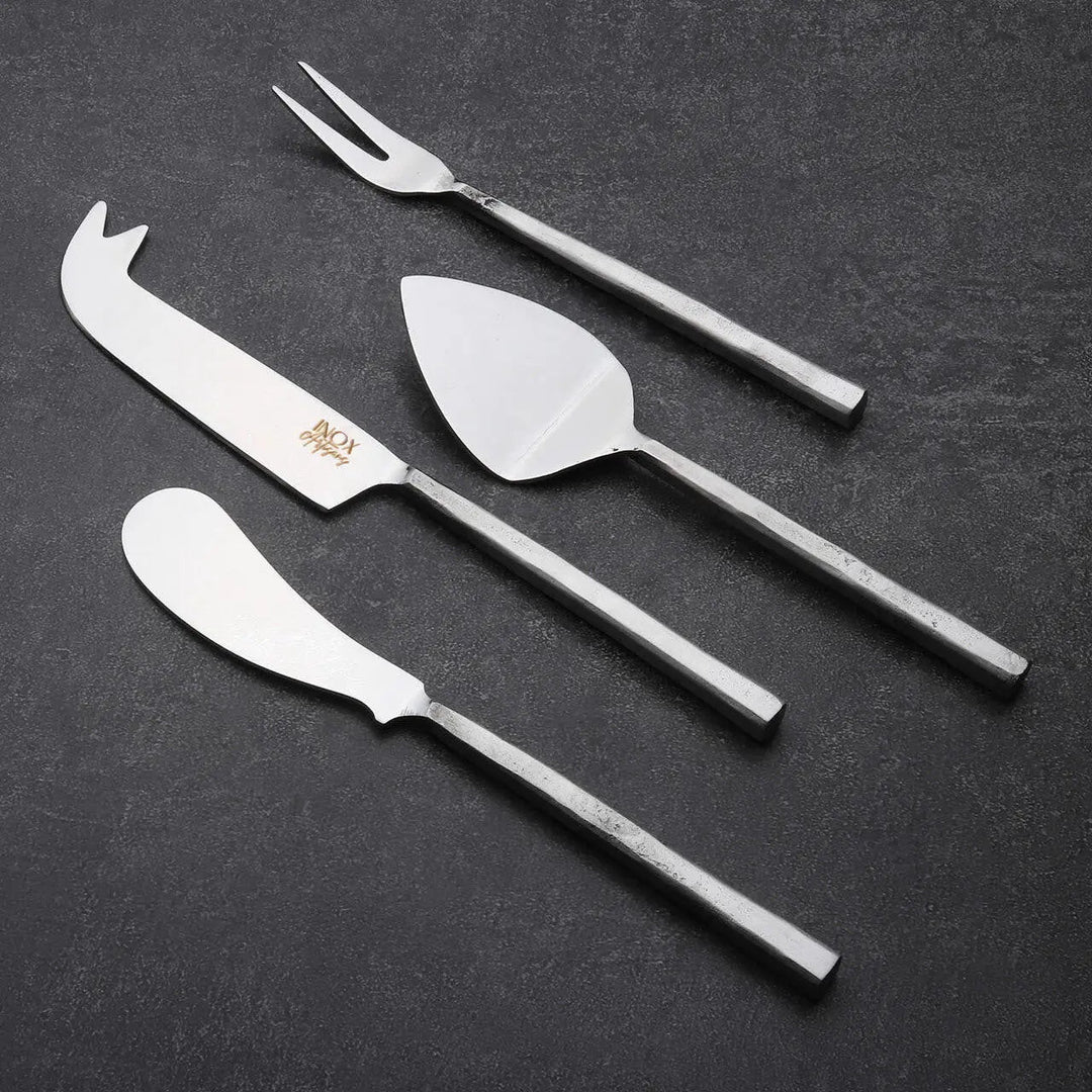Handcrafted 18/8 Stainless Steel Cheese Serveware, 4 Ct.