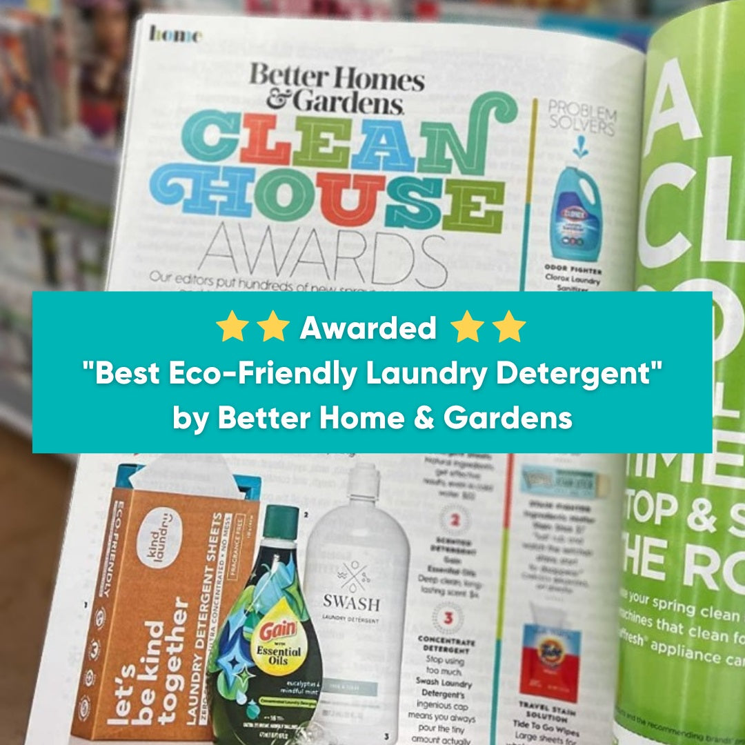 Biodegradable Plant-Based Laundry Detergent Sheets