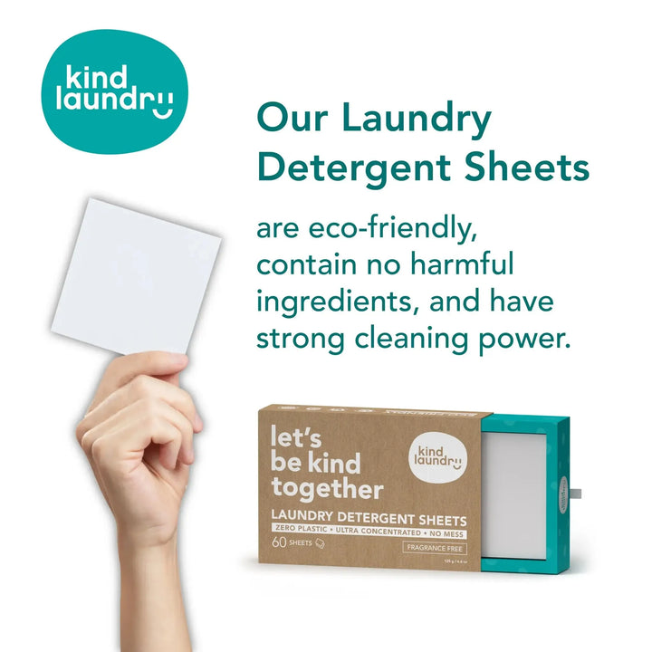 Fragrance Free Laundry Sheets