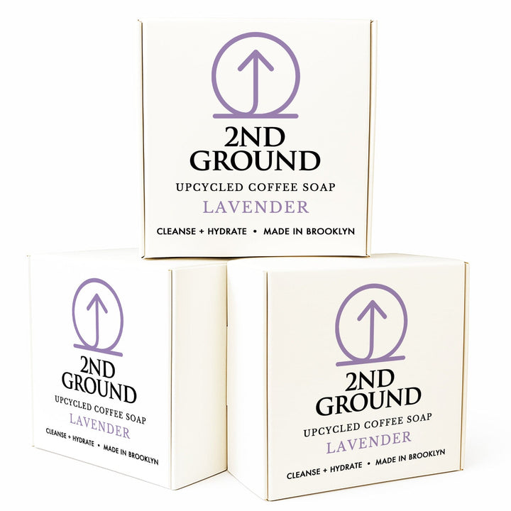 Upcycled Coffee Ground Exfoliating Bar Soap, 3 Ct.