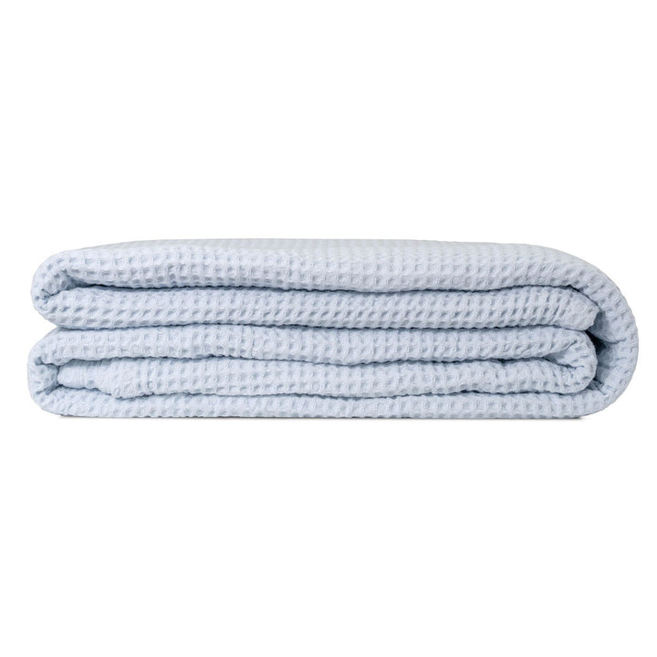 Organic Cotton Waffle Weave Throw Blanket, 60" x 50"