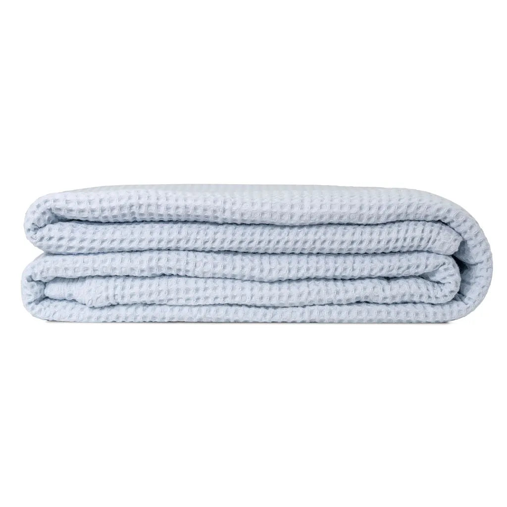 Cotton Waffle Weave Throw Blanket