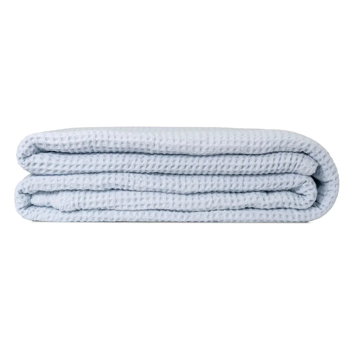 Cotton Waffle Weave Throw Blanket