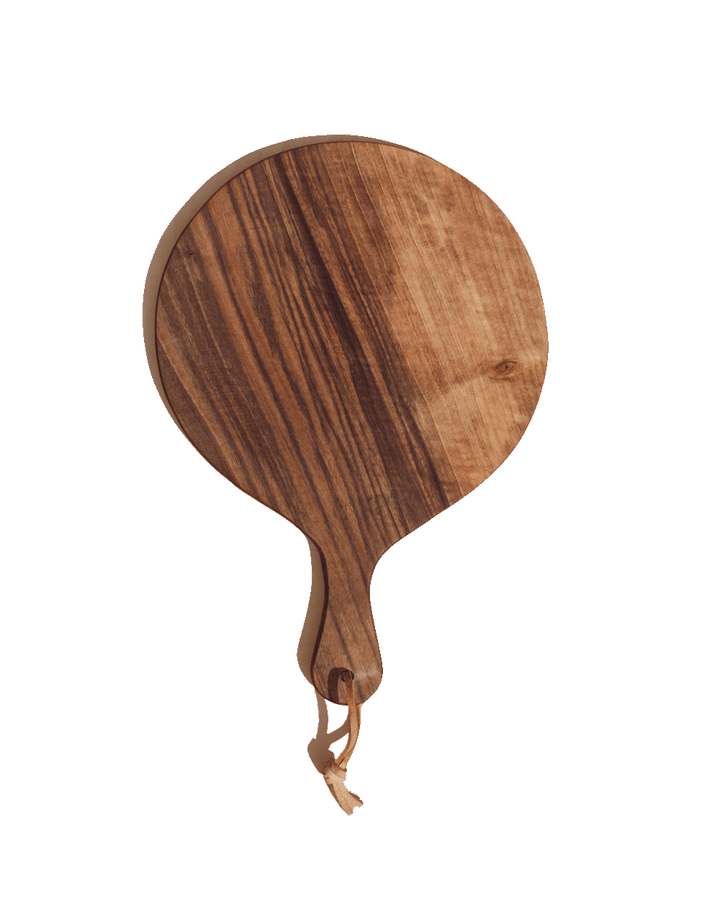 Handcrafted Walnut Round Cutting Board Set, 3 Ct.