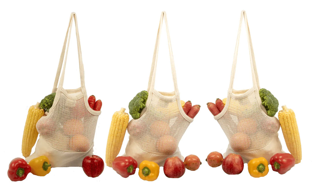 Cotton Mesh Market Tote