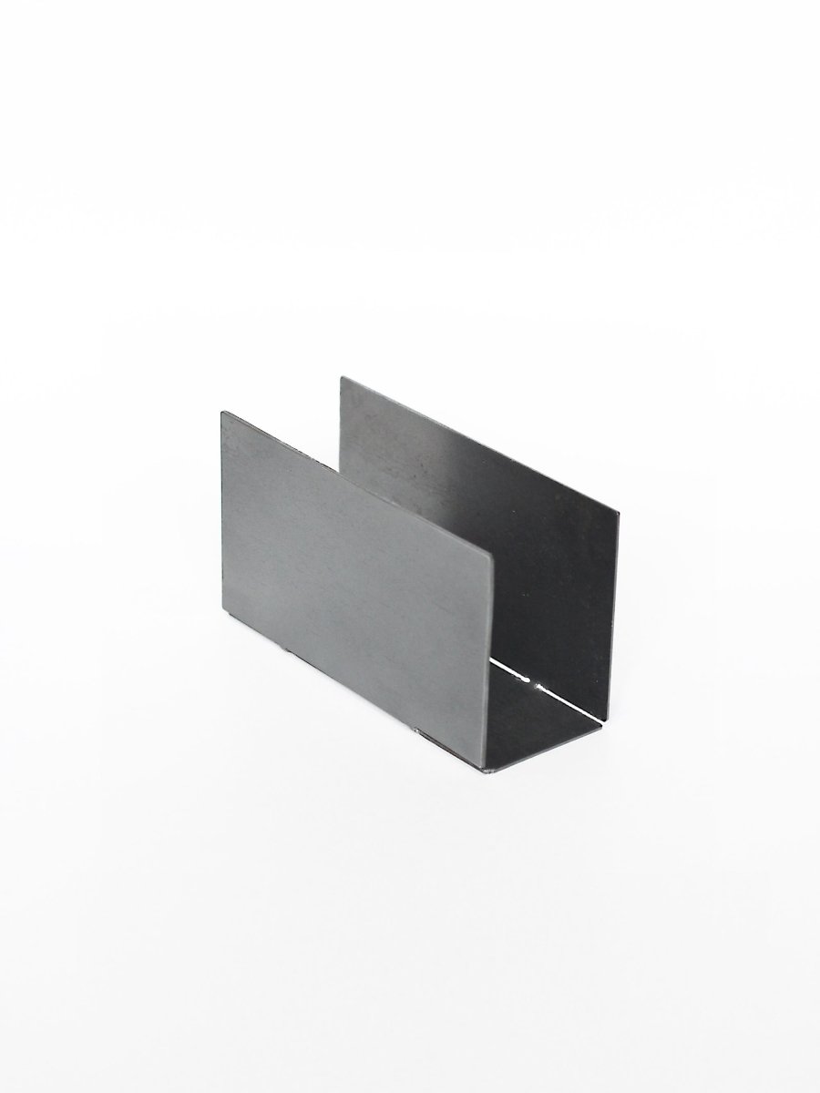 Handcrafted Steel Mail Organizer, 6" x 2" x 3.25"