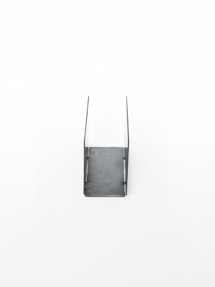 Handcrafted Steel Mail Organizer, 6" x 2" x 3.25"