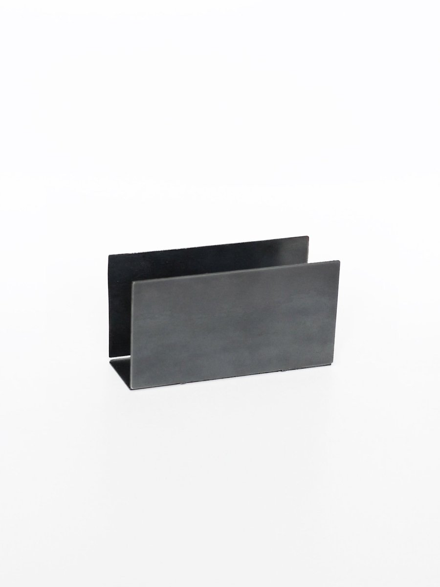Handcrafted Steel Mail Organizer, 6" x 2" x 3.25"