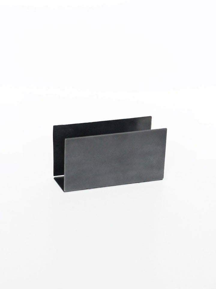 Handcrafted Steel Mail Organizer, 6" x 2" x 3.25"