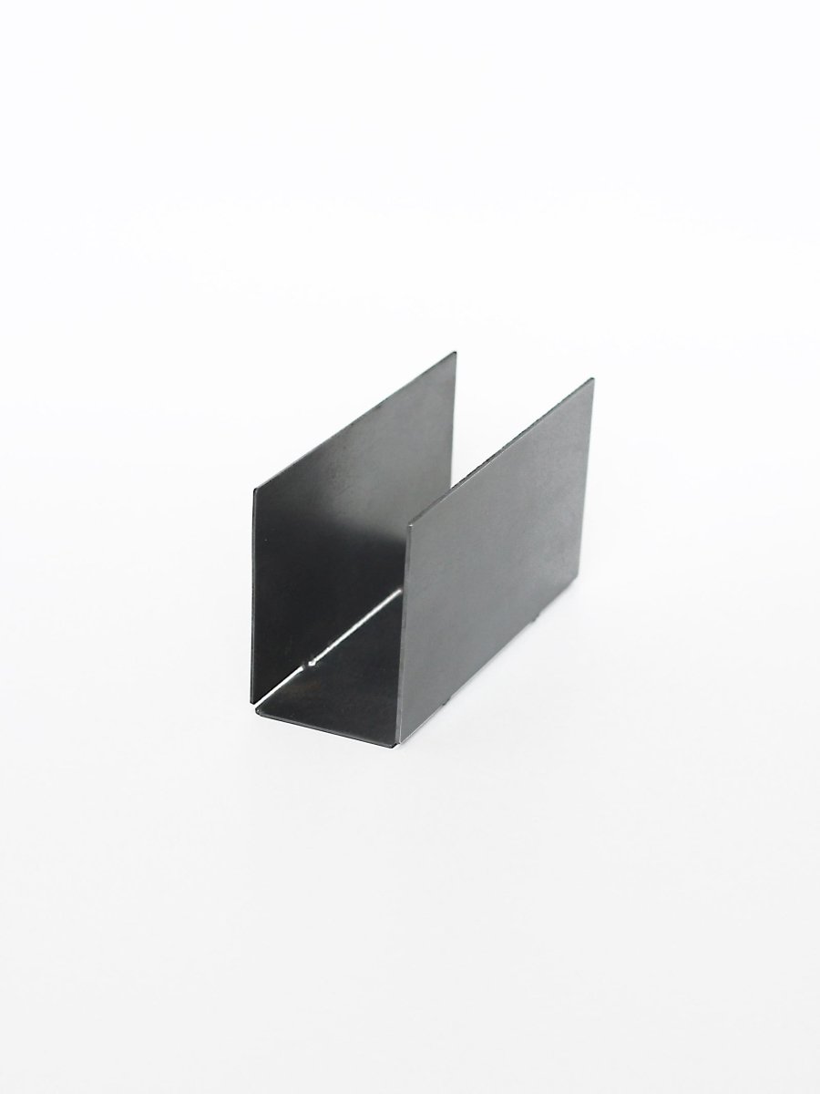 Handcrafted Steel Mail Organizer, 6" x 2" x 3.25"