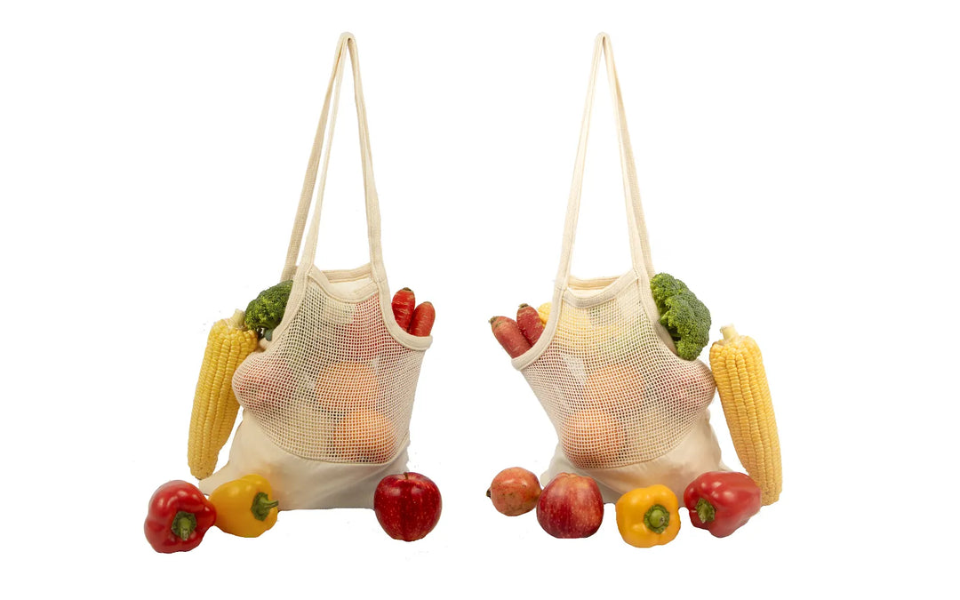 Cotton Mesh Market Tote