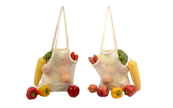 Cotton Mesh Market Tote