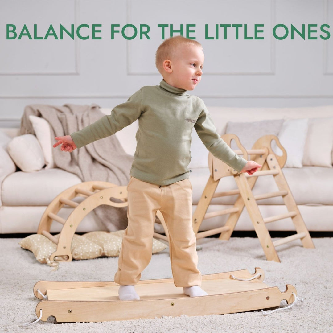 Montessori 4in1 Climbing Playset for Toddlers