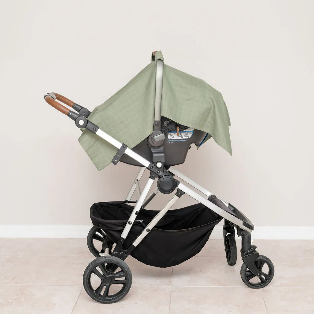 Muslin Baby Car Seat Canopy
