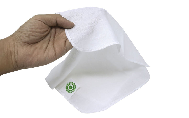 Organic Cotton Muslin Face Towels, 10 Ct.