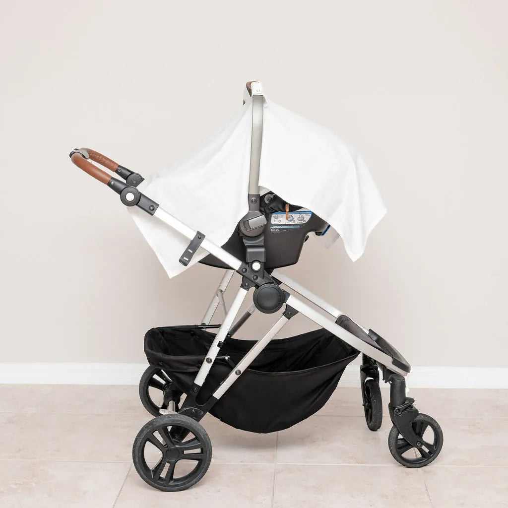 Muslin Baby Car Seat Canopy