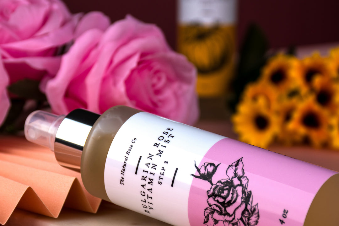 Organic Rose Water Hydrating Facial Mist, 4 oz.