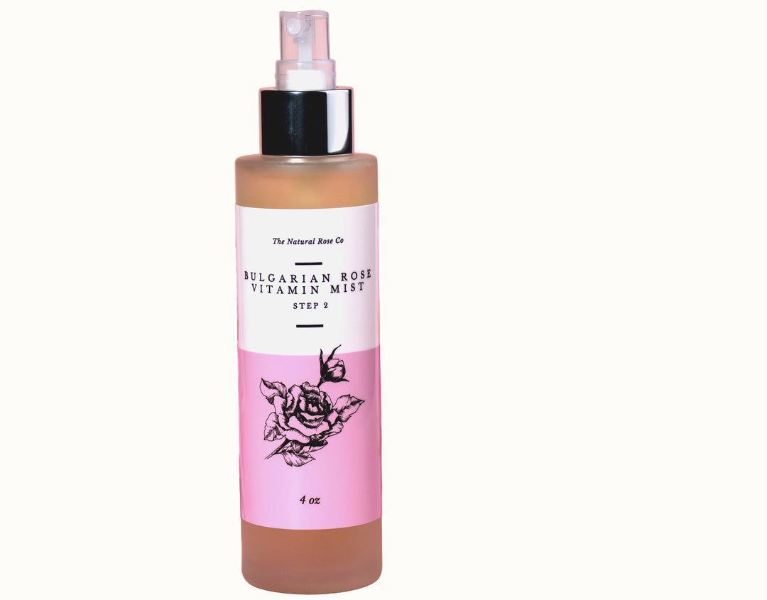 Organic Rose Water Hydrating Facial Mist, 4 oz.
