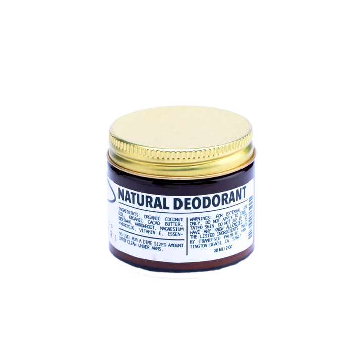 Cruelty-Free Baking Soda-Free Natural Deodorant, 2 oz.