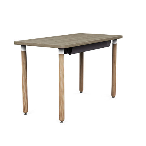 Bamboo and Laminate Office Desk